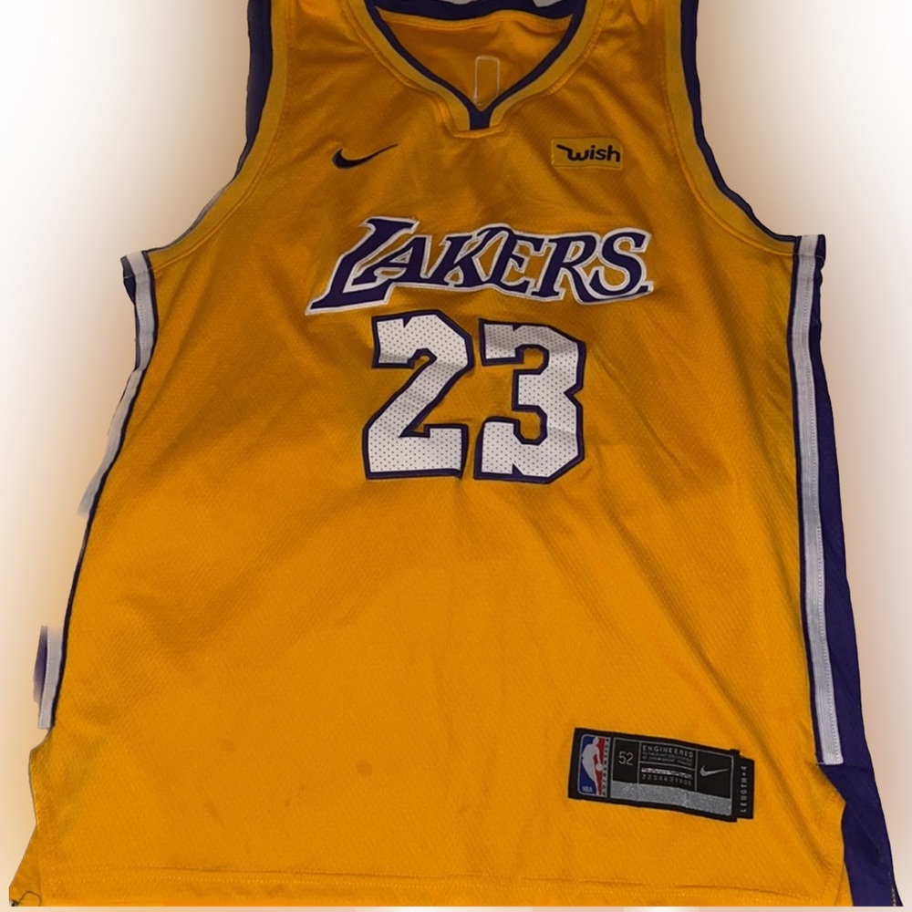Lakers Jersey Lebron James 23 Size 53 XL
